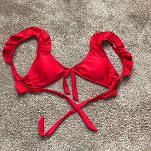 Red Bikini Top